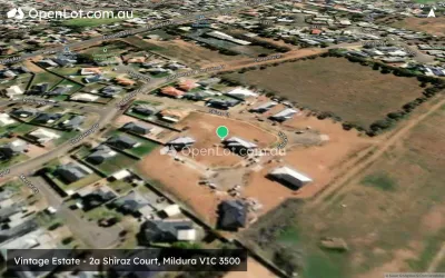 Satellite image for  Vintage Estate - 2a Shiraz Court, Mildura VIC 3500