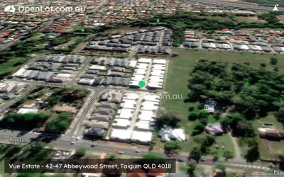 Satellite image for  Vue Estate - 42-47 Abbeywood Street, Taigum QLD 4018