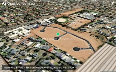 Satellite image for  Walandra Estate - 338 San Mateo Avenue, Mildura VIC 3500