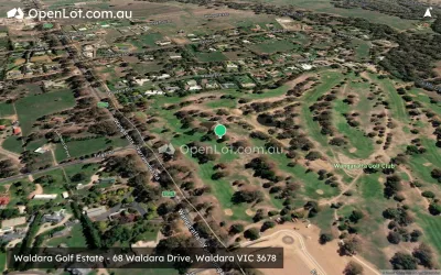 Satellite image for  Waldara Golf Estate - 68 Waldara Drive, Waldara VIC 3678