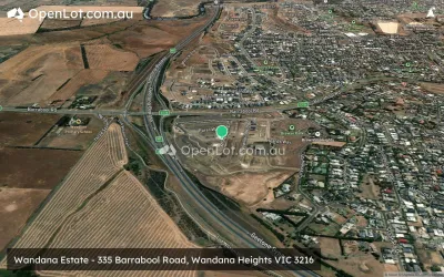 Satellite image for  Wandana Estate - 335 Barrabool Road, Wandana Heights VIC 3216
