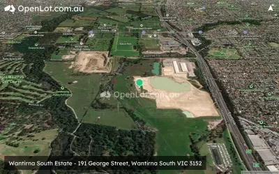 Satellite image for  Wantirna South Estate - 191 George Street, Wantirna South VIC 3152