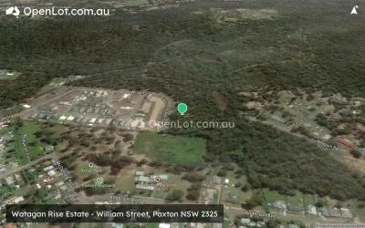Satellite image for  Watagan Rise Estate - William Street, Paxton NSW 2325