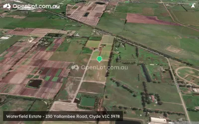 Satellite image for  Waterfield Estate - 230 Yallambee Road, Clyde VIC 3978