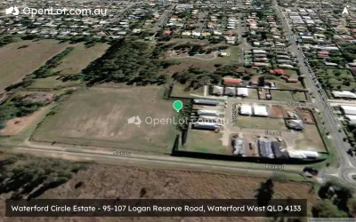 Satellite image for  Waterford Circle Estate - 95-107 Logan Reserve Road, Waterford West QLD 4133