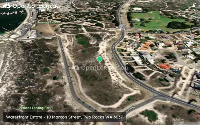 Satellite image for  Waterfront Estate - 10 Marcon Street, Two Rocks WA 6037