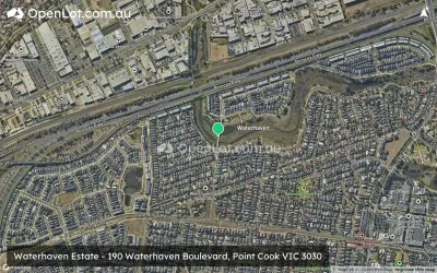 Satellite image for  Waterhaven Estate - 190 Waterhaven Boulevard, Point Cook VIC 3030