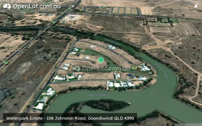 Satellite image for  Waterpark Estate - 108 Johnston Road, Goondiwindi QLD 4390