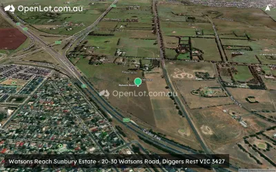 Satellite image for  Watsons Reach Sunbury Estate - 20-30 Watsons Road, Diggers Rest VIC 3427