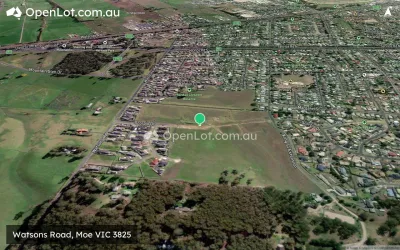 Satellite image for  Watsons Road, Moe VIC 3825