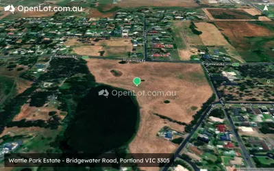 Satellite image for  Wattle Park Estate - Bridgewater Road, Portland VIC 3305