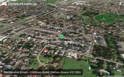 Satellite image for  Wattlewood Estate - 9 William Road, Carrum Downs VIC 3201