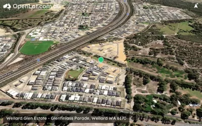Satellite image for  Wellard Glen Estate - Glenfinlass Parade, Wellard WA 6170