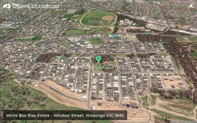 Satellite image for  White Box Rise Estate - Windsor Street, Wodonga VIC 3690