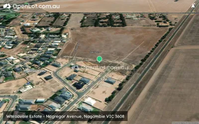 Satellite image for  Whroovale Estate - Mcgregor Avenue, Nagambie VIC 3608