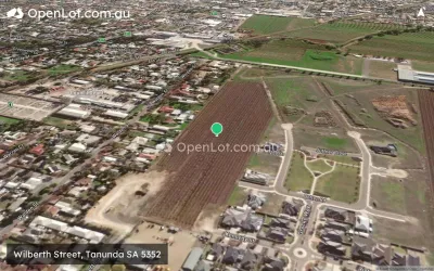 Satellite image for  Wilberth Street, Tanunda SA 5352