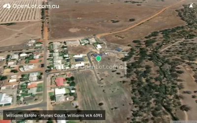 Satellite image for  Williams Estate - Hynes Court, Williams WA 6391