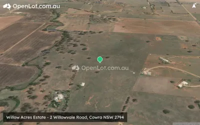 Satellite image for  Willow Acres Estate - 2 Willowvale Road, Cowra NSW 2794