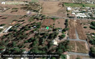 Satellite image for  Willow Rise Estate - Ryan Road, Redbank Plains QLD 4301