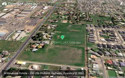 Satellite image for  Willowbank Estate - 230-236 Midland Highway, Epsom VIC 3551