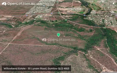 Satellite image for  Willowbend Estate - 55 Lynam Road, Gumlow QLD 4815
