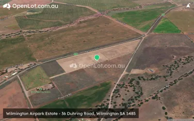 Satellite image for  Wilmington Airpark Estate - 36 Duhring Road, Wilmington SA 5485