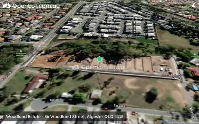Satellite image for  Woodland Estate - 36 Woodland Street, Algester QLD 4115
