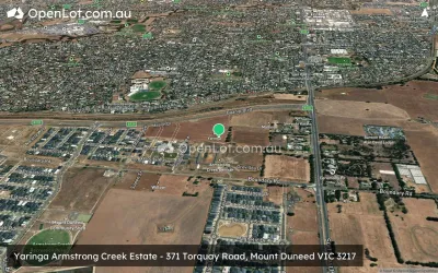 Satellite image for  Yaringa Armstrong Creek Estate - 371 Torquay Road, Mount Duneed VIC 3217