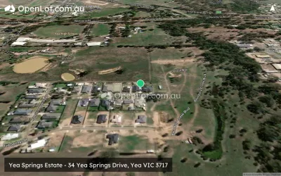 Satellite image for  Yea Springs Estate - 34 Yea Springs Drive, Yea VIC 3717