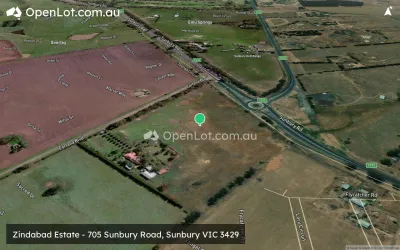 Satellite image for  Zindabad Estate - 705 Sunbury Road, Sunbury VIC 3429