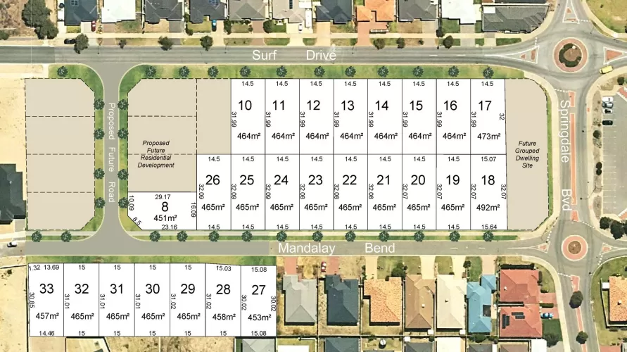 Corner Surf Drive & Springdale Boulevard, Secret Harbour WA 6173