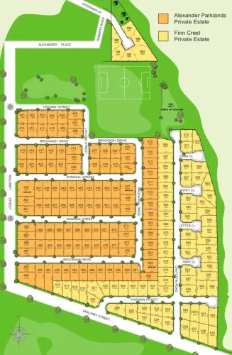 Finn Crest and Alexander Parklands Estate - Utakarra