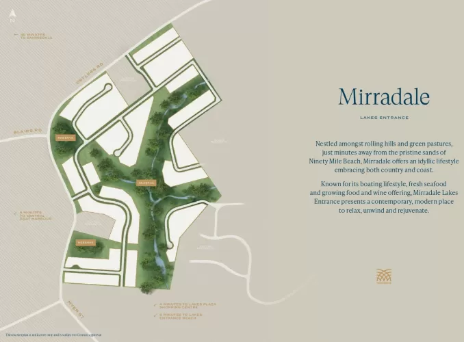 Mirradale Estate - Lakes Entrance