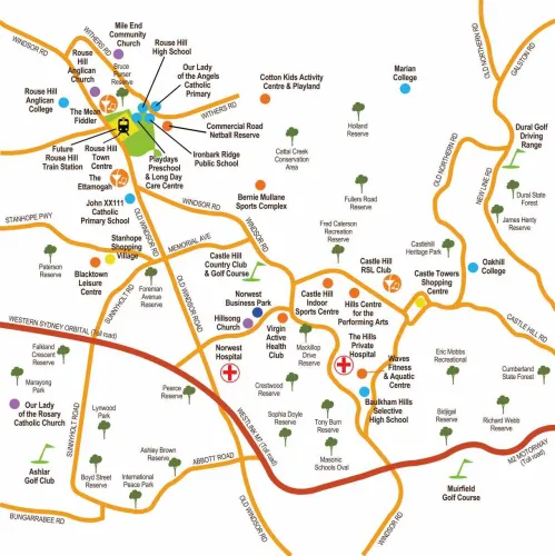 The New Rouse Hill Estate - Rouse Hill