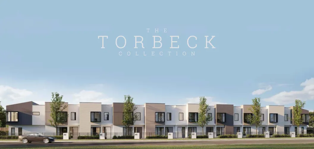 Torbeck & Aspen Townhouses in Aurora Estate - Epping