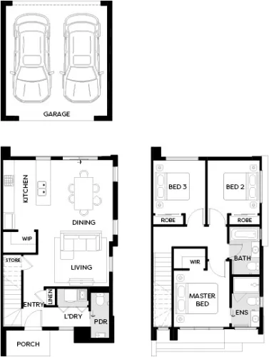 Arden Townhomes at Accolade Estate - Rockbank - Lot 1326