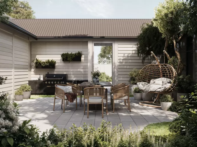 Ashbourne Estate - Moss Vale - Lot 1340 Backyard