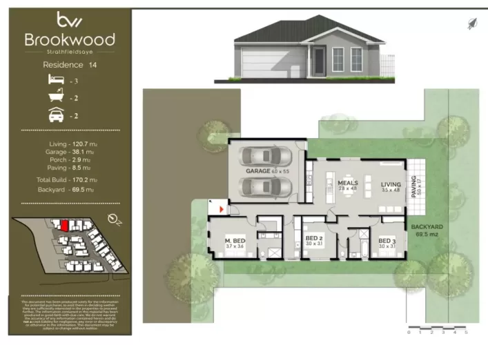 Brookwood Townhomes - Strathfieldsaye - Lot 14