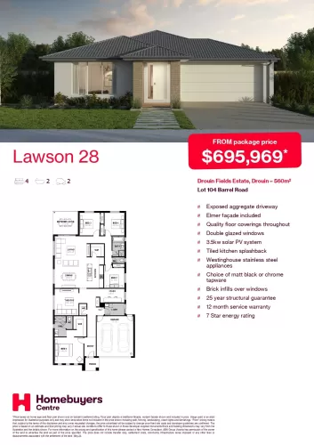 Drouin Fields Estate - Drouin - Lot 104