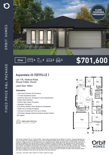 Drouin Fields Estate - Drouin - Lot 118