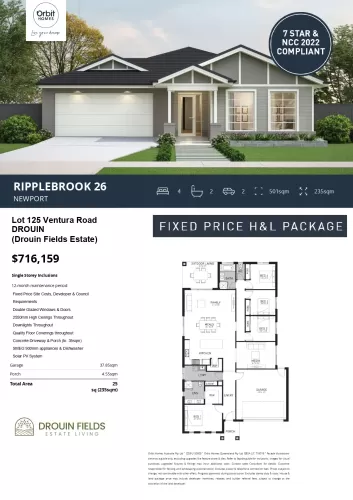 Drouin Fields Estate - Drouin - Lot 125