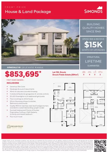 Drouin Fields Estate - Drouin - Lot 132
