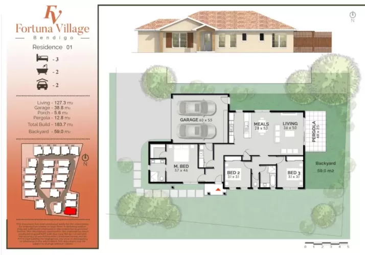 Fortuna Village Estate - Golden Square - Lot 1
