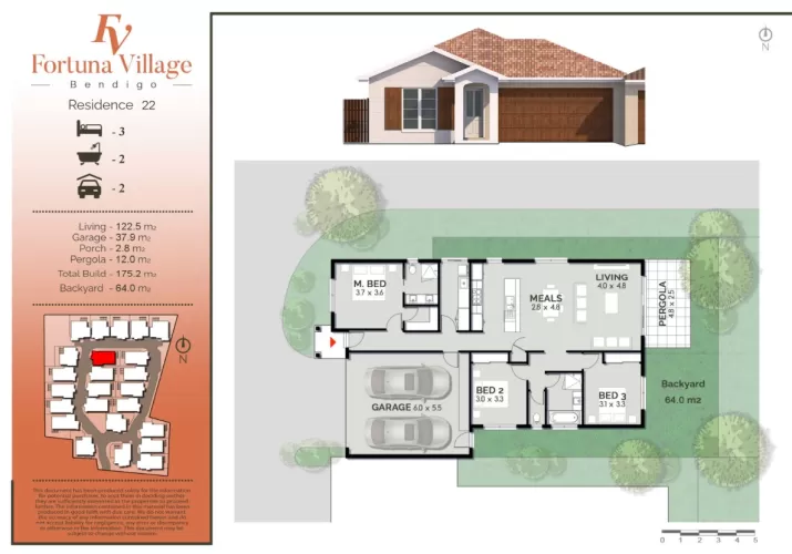 Fortuna Village Estate - Golden Square - Lot 22