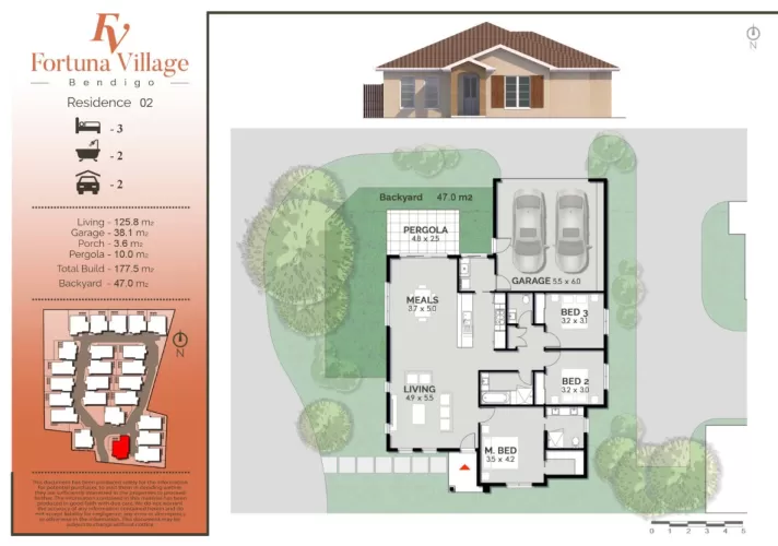 Fortuna Village Estate - Golden Square - Lot 2