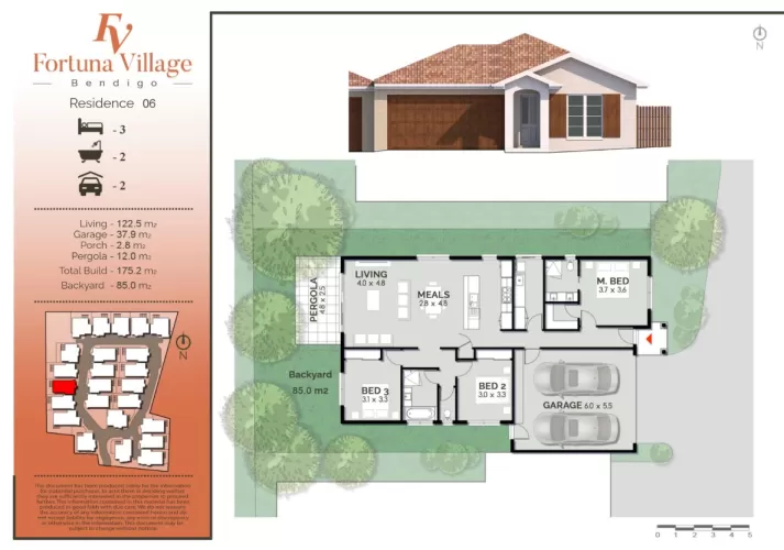 Fortuna Village Estate - Golden Square - Lot 6