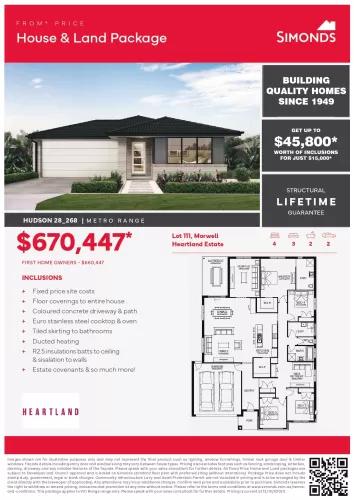 Heartland Estate - Morwell - Lot 111