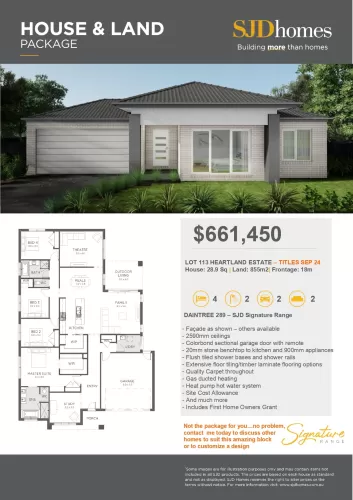 Heartland Estate - Morwell - Lot 113