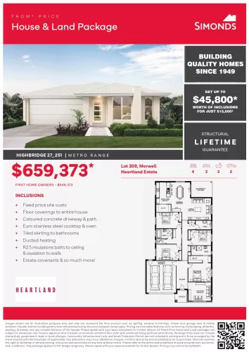 Heartland Estate - Morwell - Lot 208