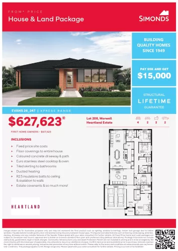 Heartland Estate - Morwell - Lot 208